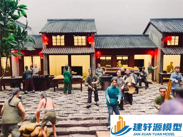 涿州香市微缩模型